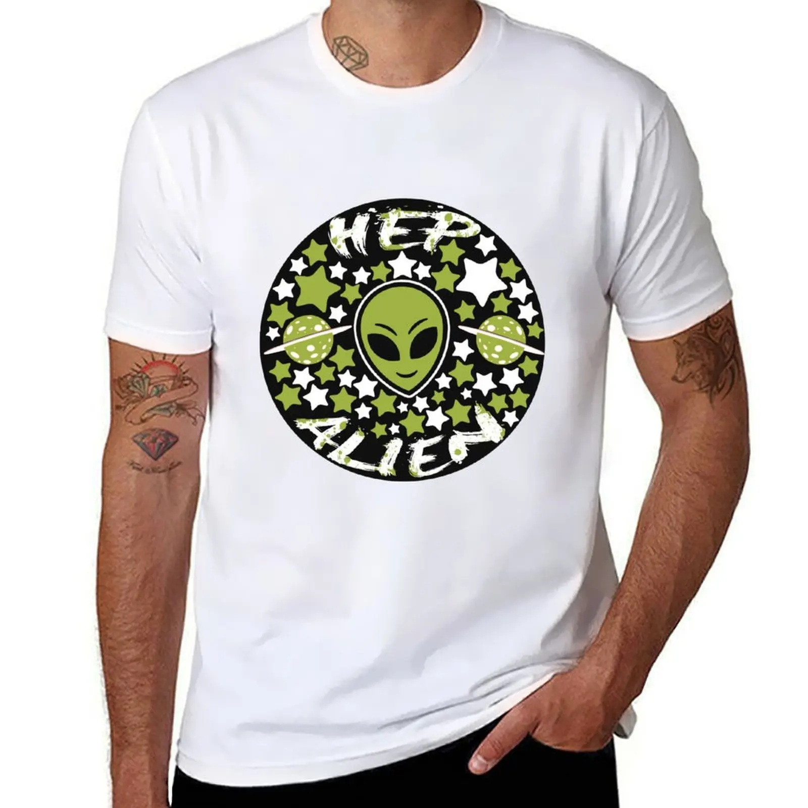 

Hep Alien T-Shirt man t shirts for men anime t shirts oversize cotton t shirt man T-Shirt
