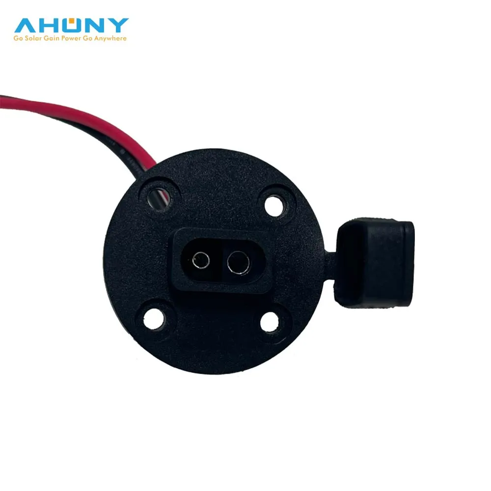RTS SAE Connector Power Socket Universal Adapter Solar Panel Battery Charger Weatherproof Sidewall Port RV Parts Accessories
