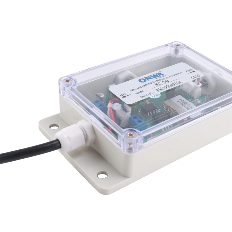 

AY14 -KC-2W NMEA2000 And NMEA0183 Bidirection Converter IPX67 Waterproof DC 9-30V Bi-Directional Converter Car Accessories