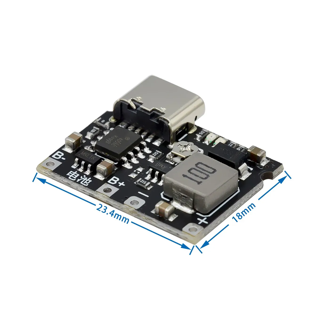 3.7 فولت لتر 9 فولت 5 فولت المتعدد تعديل 18650 بطارية ليثيوم تهمة دفعة التفريغ المتكاملة قابل للتعديل وحدة 2A