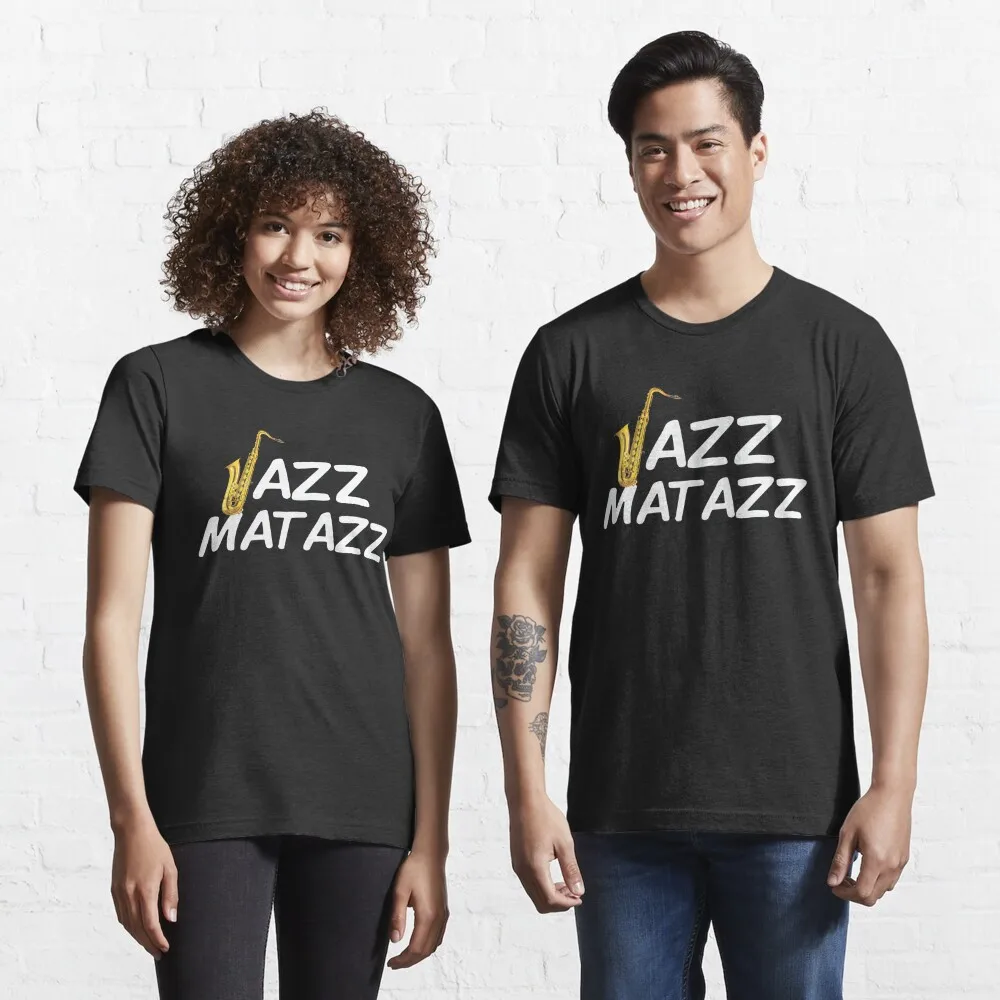 

Футболка Jazzmatazz с изображением джазовой музыки для дня джаза, хлопок