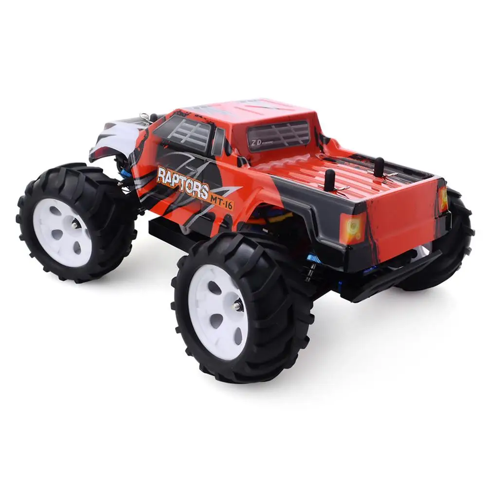 جديد ZD Racing 16421 عالية السرعة RC سباق السيارات MT-16 1/16 2.4G 4WD RC سيارة فرش شاحنة التحكم عن بعد على الطرق الوعرة سيارات لعب