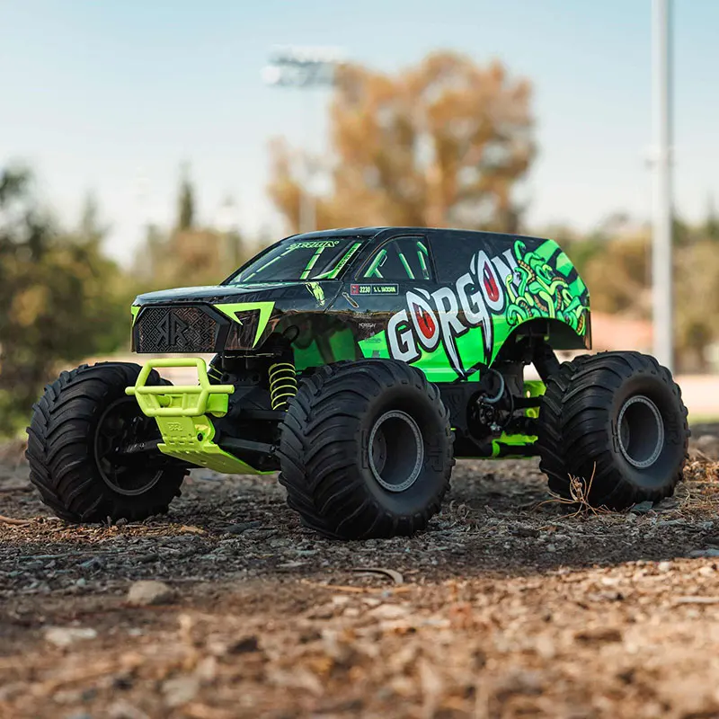 ARRMA 1/10 GORGON RC 2.4ghz Magic Snake 14T Brushed Rear Drive Off-road Remote Control Electric Model Car Adult Boy Toy Gift Box