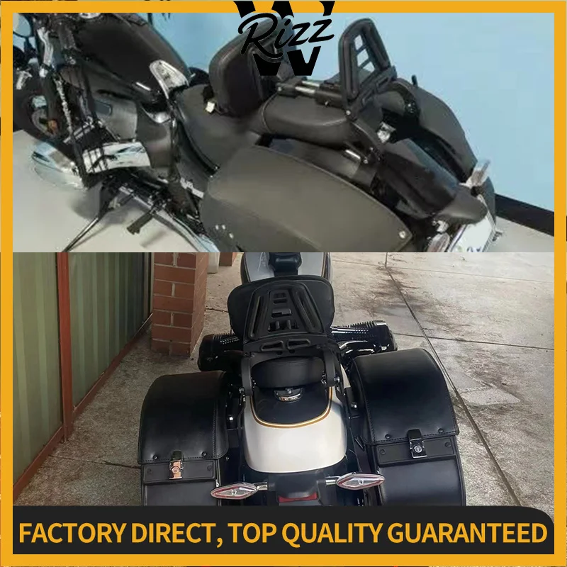 For BMW R18 Classic R18B 2020 2021 2022 2023 Motorcycle Accessories Folding Multi-Purpose Driver Passenger Backrest Luggage Rack