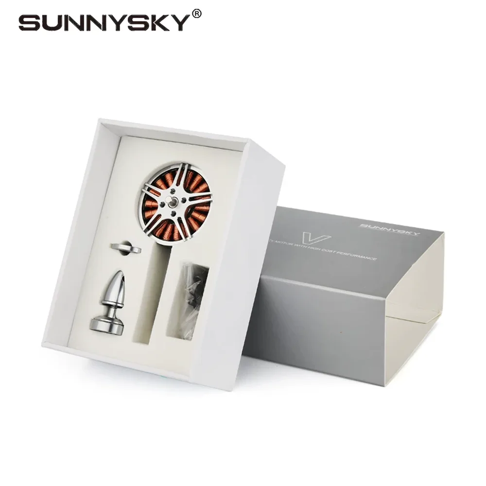 SUNNYSKY V4006 motor with EOLO propeller has high efficiency, strong power and excellent dynamic balance