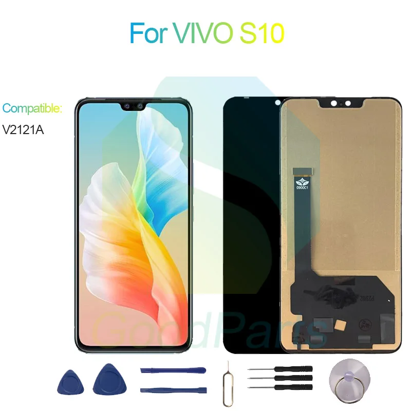 

For VIVO S10 LCD Display Screen 6.44" V2121A For VIVO S10 Touch Digitizer Assembly Replacement