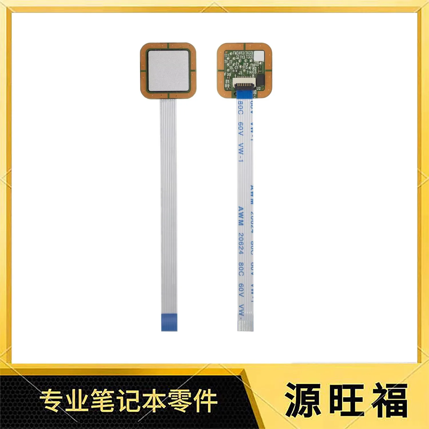 Fingerprint Sensor for HP Pavilion X360 14-DY TPN-W146 Fingerprint Reader Touch Type Biometric Authentication Module