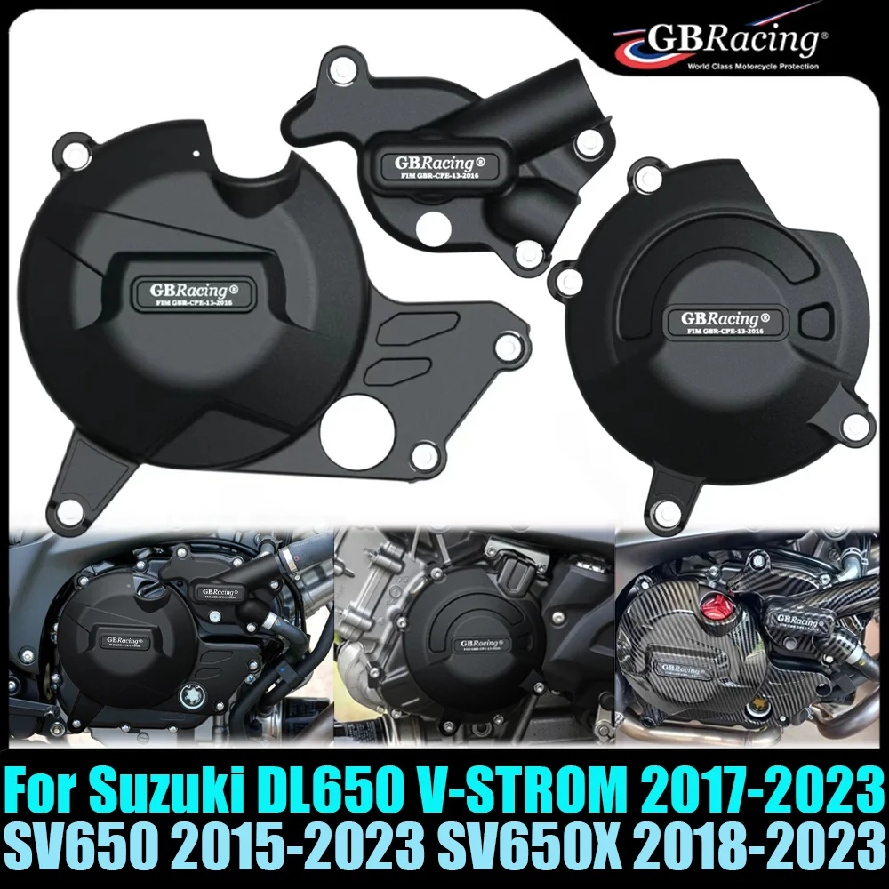 

GBRacing для Suzuki V-STROM 2017-2023 SV650X 2018-2023 SV650 2015-2023 Защитная крышка двигателя мотоцикла