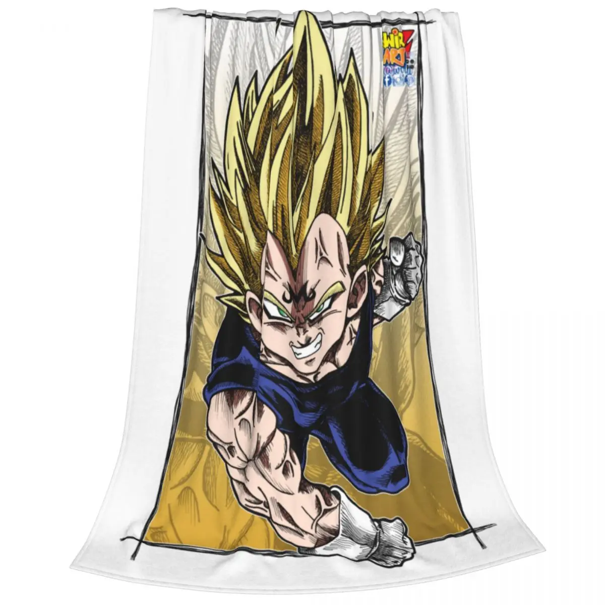 Dragon Ball Z Knitted Blanket Flannel Anime Son Goku Soft Throw Blankets for Bed Bedroom Quilt view 3