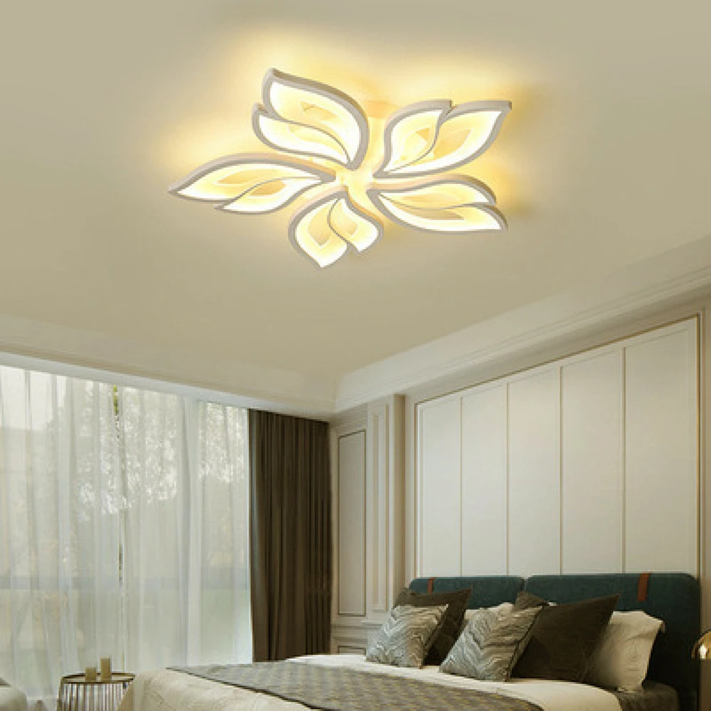 Modern bedroom LED ceiling lamp Living room ceiling lighting Acrylic APP intelligent dimming lamps remote control ceiling lights