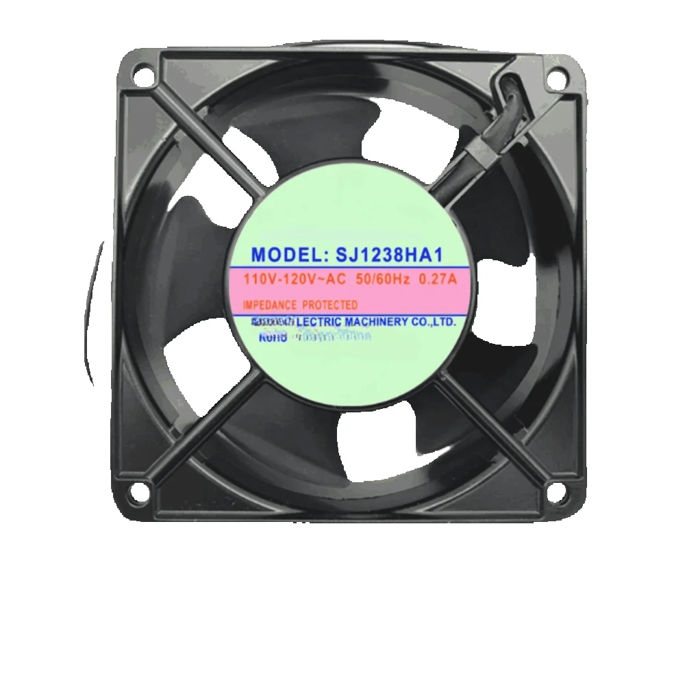 新しい-sj1238ha1-ac-ファン-1238-110v-120-ミリメートルブレード冷却ファン-120-120-38-ミリメートル