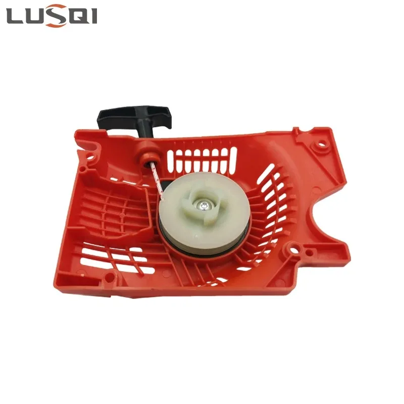 LUSQI 1PC Chain Saw Recoil Starter Petrol Chainsaw Engine Repair Parts For Chinese Chainsaw 4500 5200 5800 45cc 52cc 58cc