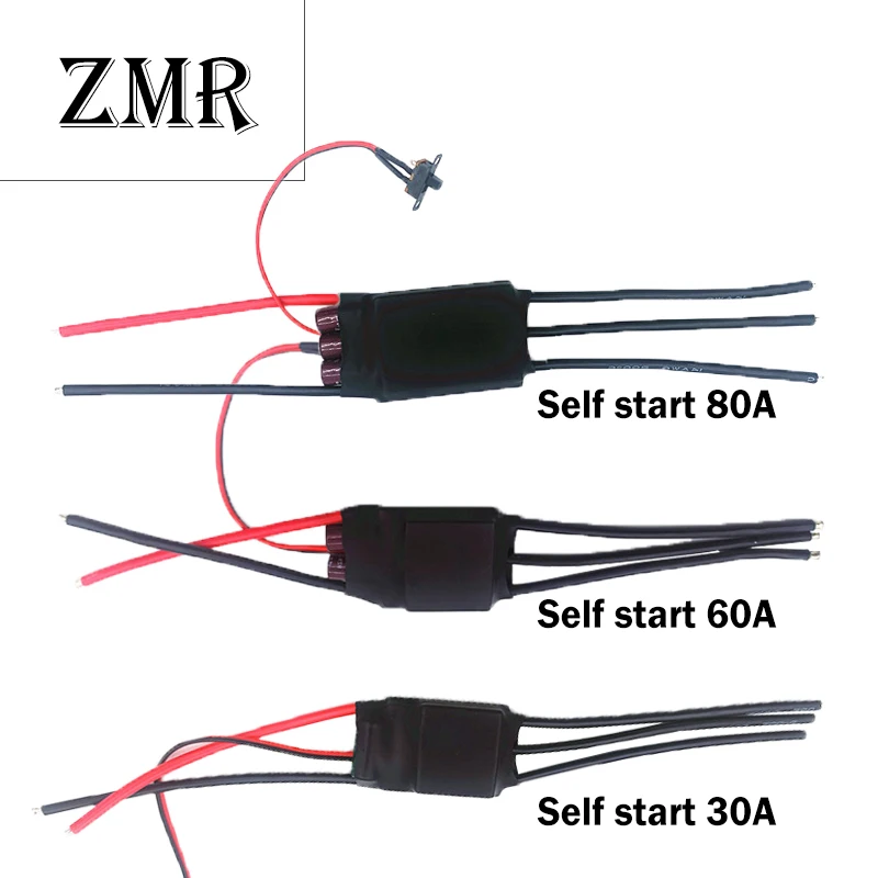 Unidirectional drive board brushless electric adjustable 30A 60A 80A esc, suitable for electric drill computer cooling oil pump