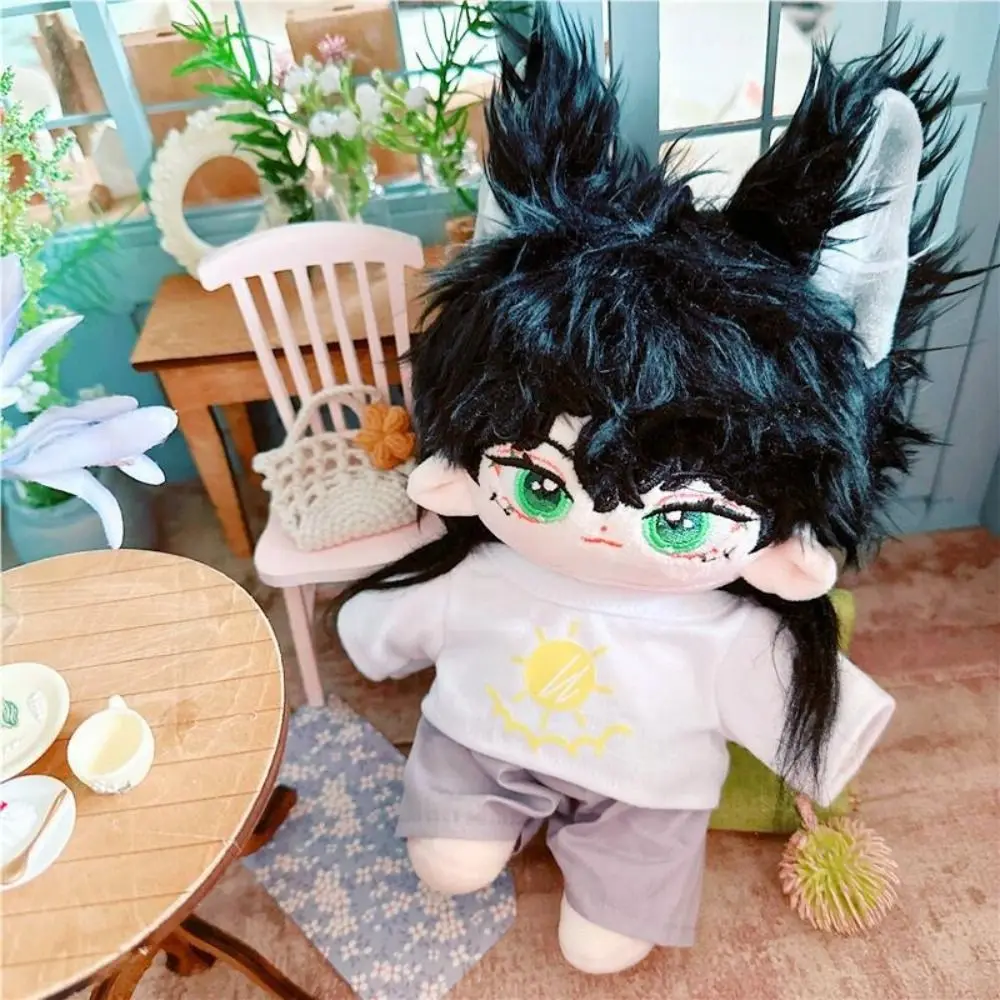 Trendy Casual 20cm Cotton Doll Clothes Handsome T-shirt Shirt Shorts Suit Sunshine Coast Shirt DIY Stylish Doll Accessories