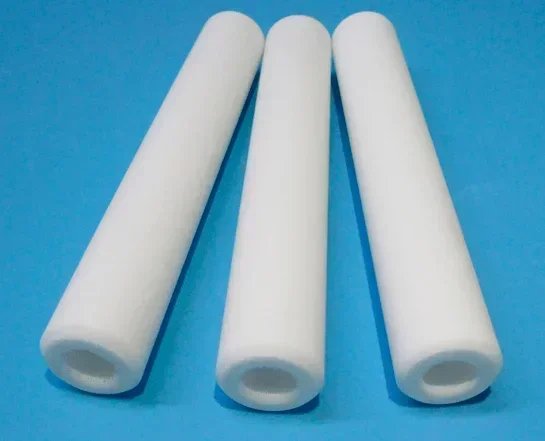 Custom Ceramic Tube and Rods/ Ceramic Round Single Bore Tube/ good thermostability / insulation / ceramic tube