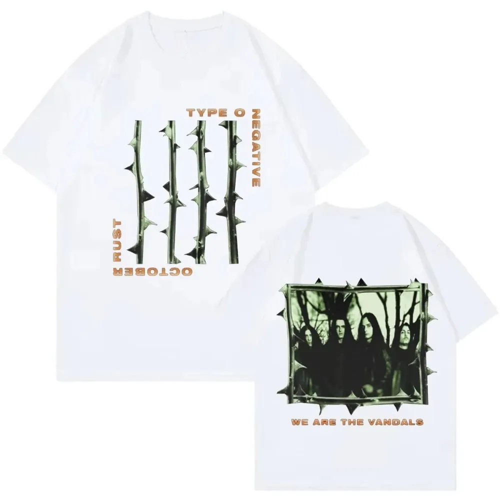 

Flat double printing fashion trend-setting essential T-shirt men and women with the same summer pure cotton