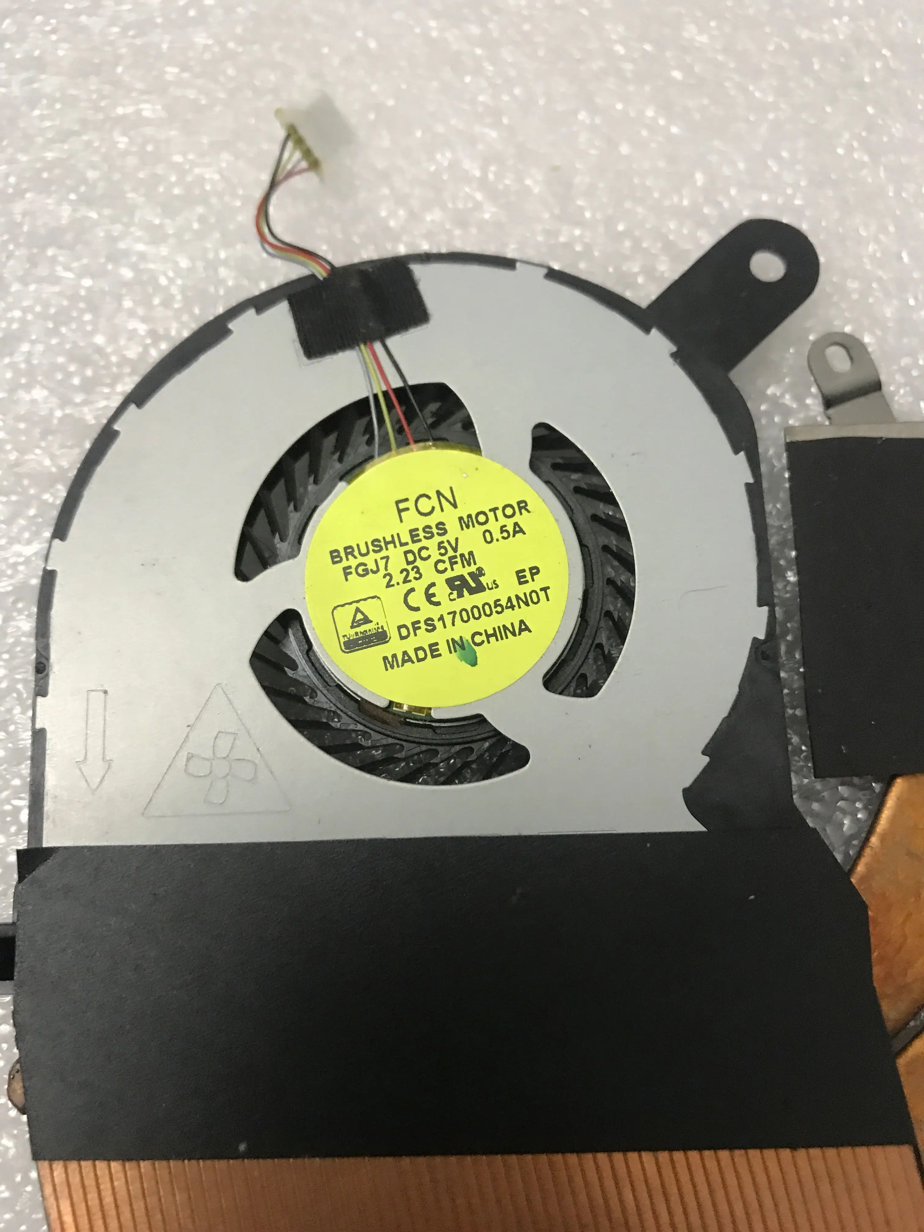FOR brand new genuine Dell, alien M13X R1 R2 radiator fan, cooling copper tube module 0D2W2T