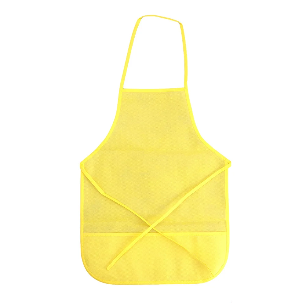 

6pcs Waterproof Painting Apron For Kids Children'S Art Craft Cooking Grilling Bbq Activity Reusable Dirt Proof Aprons