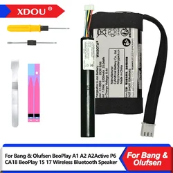 XDOU High Quality Battery For Bang & Olufsen BeoPlay A1 A2 A2Active P6 CA18 BeoPlay 15 17 Wireless Bluetooth Speaker + Kit Tools