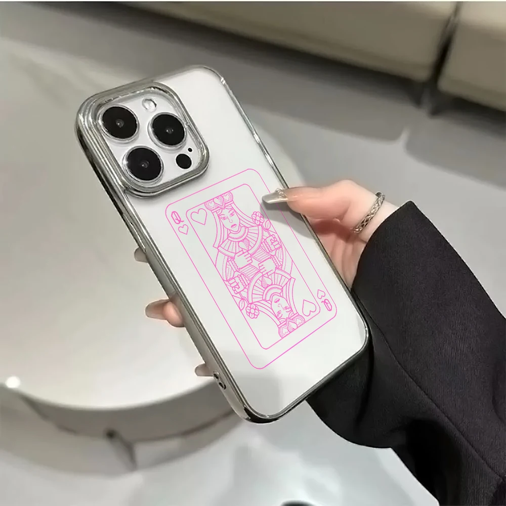 Segelndes Liebespaar Muster Transparente Hülle für iPhone 14 15 Pro Max Hüllen iPhone 12 11 13 16 17 Pro Max Plus Beschichtete Sturzsichere Hülle – Detail 10