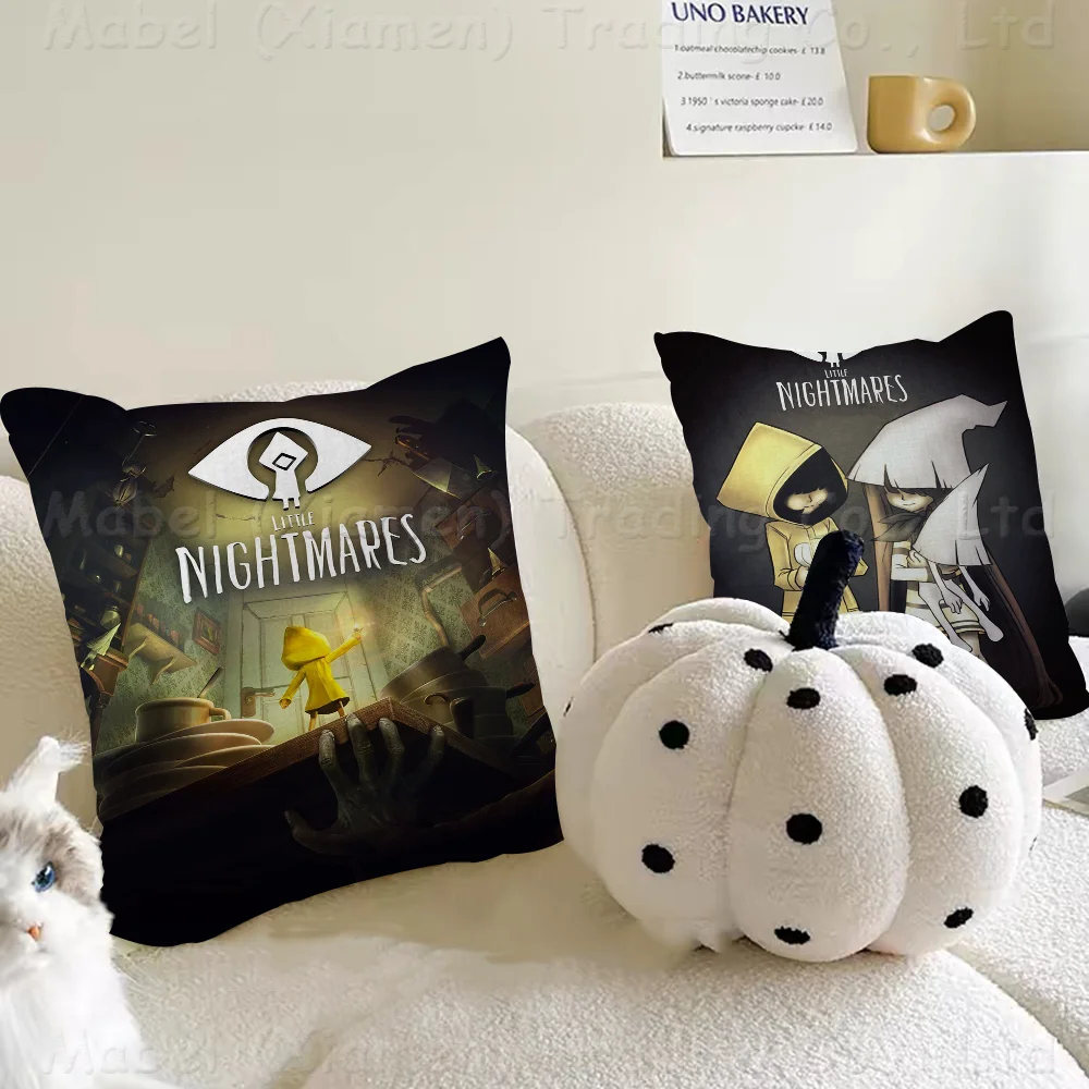 L-Little N-Lightmares Pillow Cover Design Cushion Cover Decor Holiday Decorati