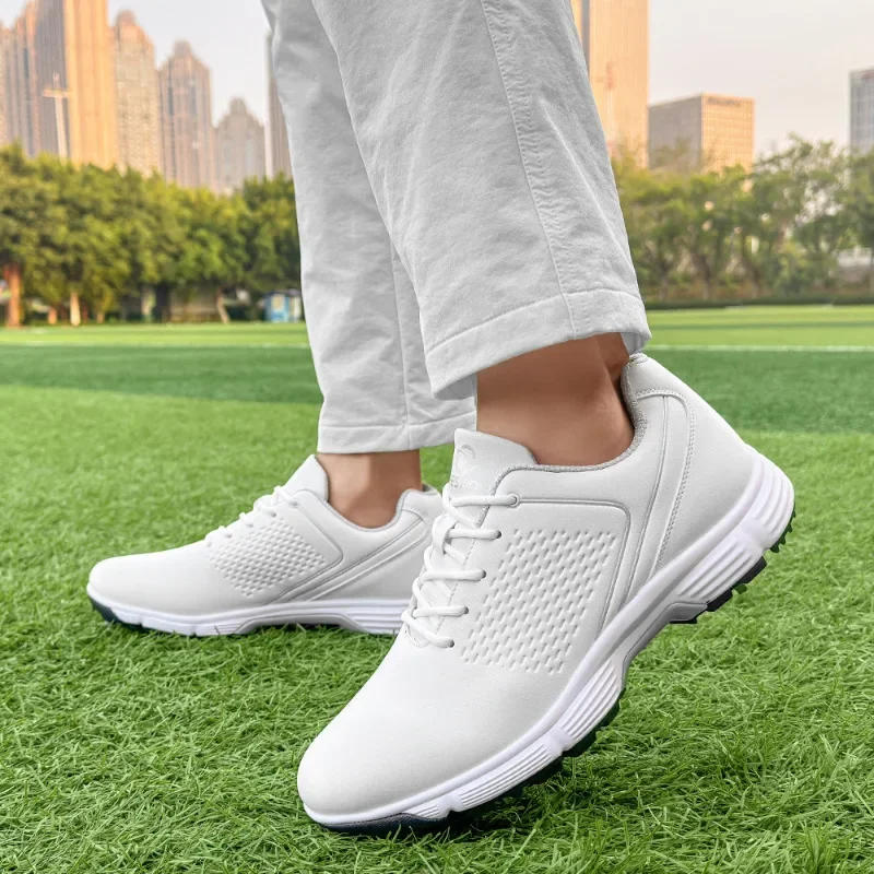 

New Golf Shoes Men Comfortable Professional Sneakers for Golfing Exercise