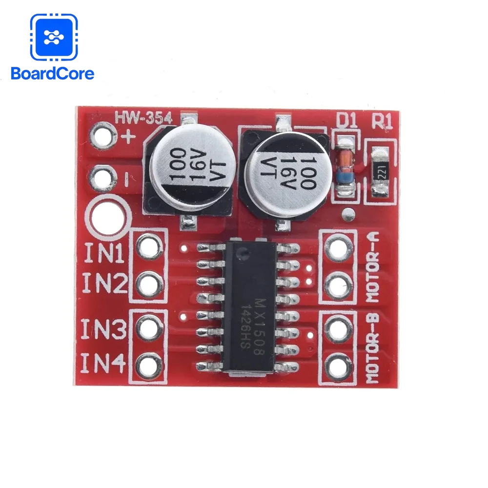 L298N Motor Driver Module Dual - L298N Motor Driver recension och pris