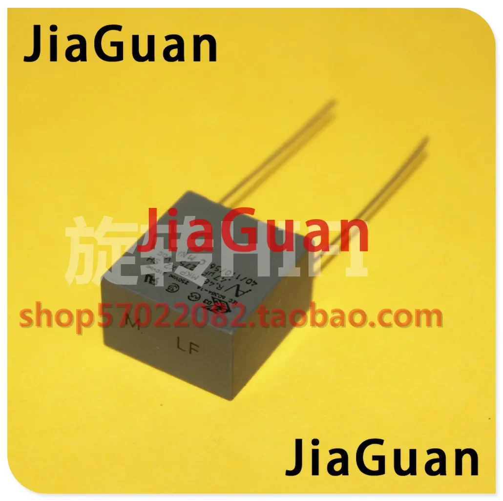 

50PCS AV R46 0.47UF 275VAC P15MM copper film capacitor KEMET 474/275VAC MKP 470NF 0.47uF/275VAC free shipping