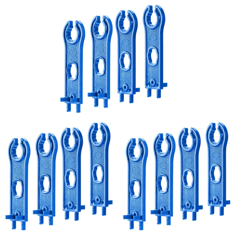 مفاتيح أدوات موصل الطاقة الشمسية ABDJ-12PCS، أداة تجميع موصل اللوحة الشمسية للموصلات، مفتاح ربط بلاستيكي يعمل بالطاقة الشمسية