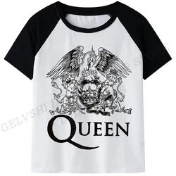 Queen Men Women Fashion Queen Men Women FashioT-shirt Kids Hip Hop Top Freddie Mercury 3d Printed T-shirt Rock Camisetas T-shirt