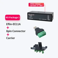 Port série RS485 au protocole TCP/IP Telnet Modbus TCP de Elfin-EE11A technique de serveur d'IOT de dispositif d'Ethernet