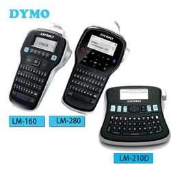 Dymo LM 160/Dymo280/Dymo210D  English hand-held Portable Label Maker Cable stickers label printer For D1 label tapes