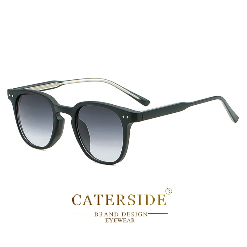 CATERSIDE Runde Retro Sonnenbrille männer Punk Mode Marke Design Sonnenbrille Frauen Reisen Outdoor UV400 Shades Propionische Tempel – Detail 7