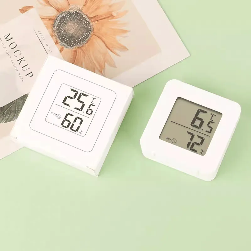 

Новейший портативный ЖК-цифровой термометр, мини-гигрометр для детской комнаты, профессиональный высокоточный термогигрометр, бытовой