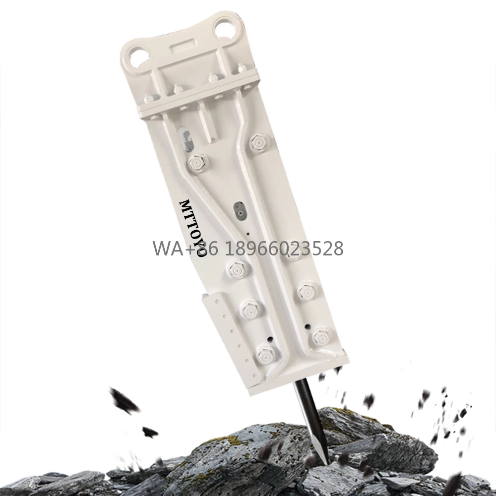 Tipo di scatola di accessori per escavatore con martello demolitore idraulico serie SB HB30G per demolitore di roccia con scalpello per escavatore da 25-35 tonnellate