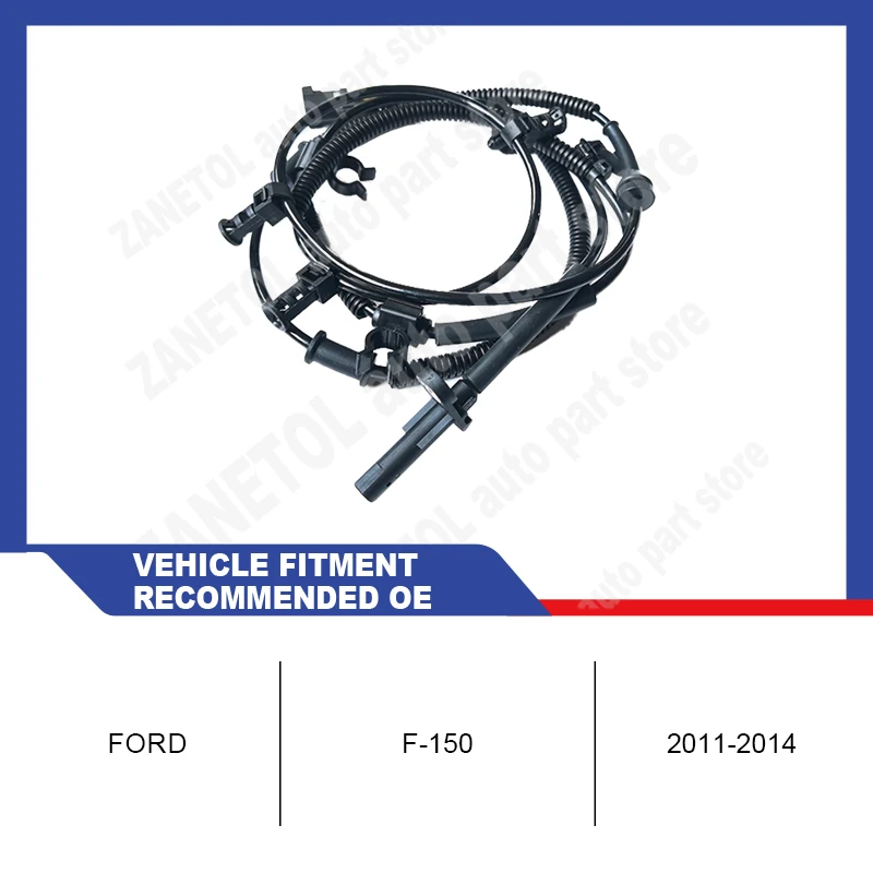 Right Rear BL3Z2C190E ZANETOL ABS Wheel Speed Sensor for FORD F-150 2011~2014 Hot New Model Cars Accessories Replace/Repair Part