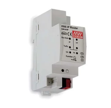Mean Well KSR-01IP IP ROUTER KNX Routing Power Supply Untuk Otomatisasi Bangunan KNX