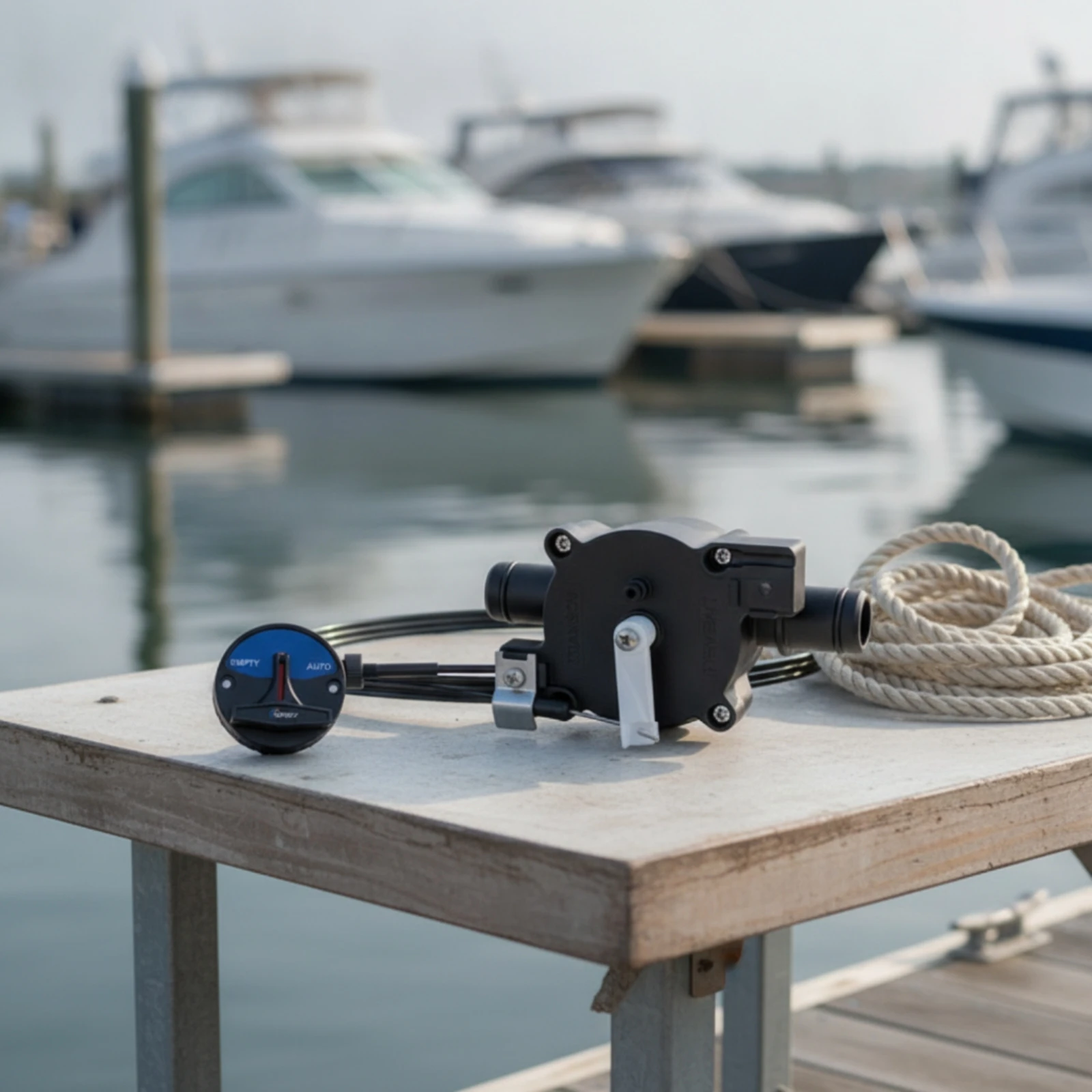 Baitwell Control Valve System Corrosion-Resistant Baitwell Control Valve with Hose Fittings Long-Lasting Freshwater for Anglers