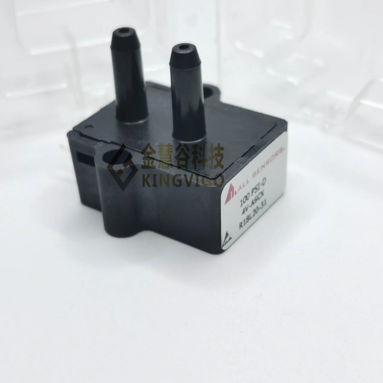 All Sensors 100 PSI-D-4V-ASCX Pressure Sensor 100 psid Amplified Low Pressure