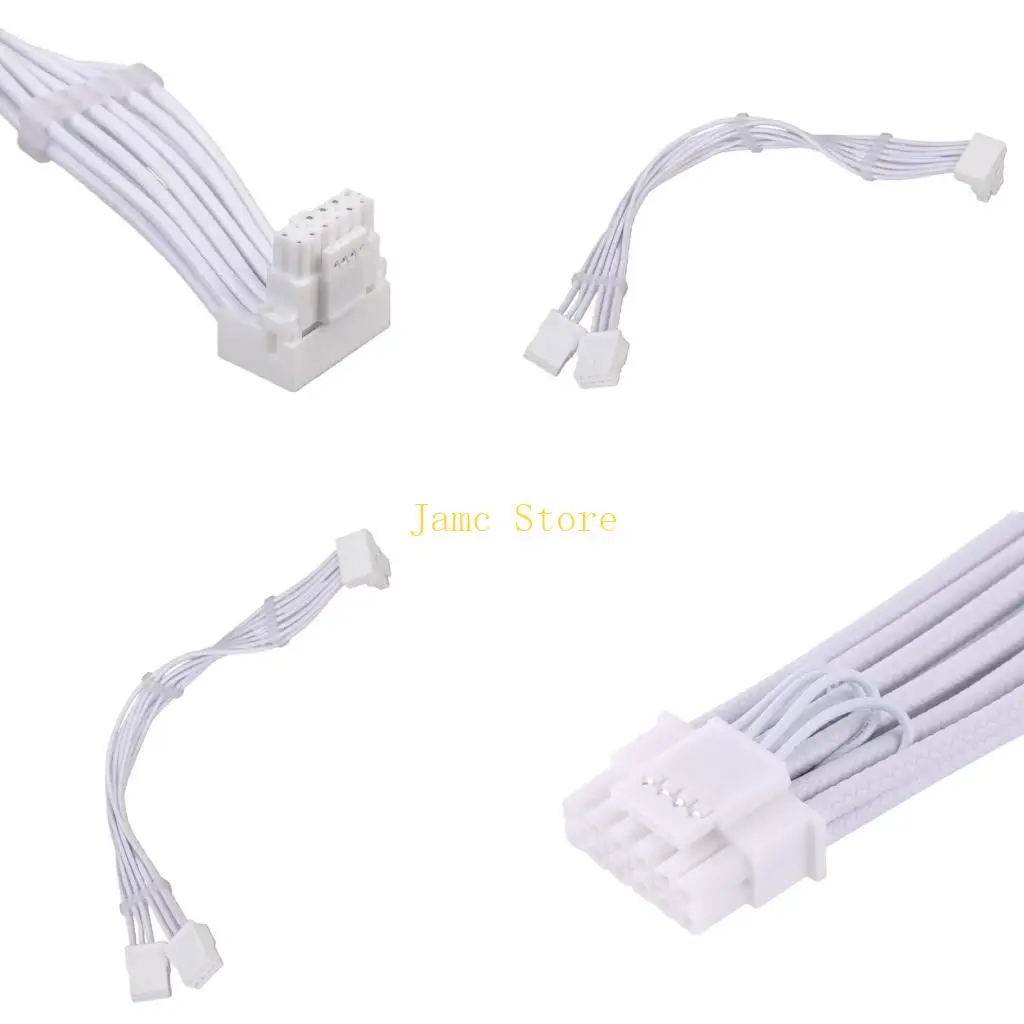 

LX0B Кабель PCIe 5.0 12VHPWR 16AWG 600 Вт Кабель 12VHPWR Два 8-контактных разъема PCIe5.0 для RTX4080