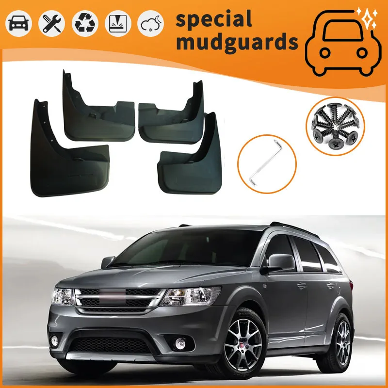 

For 13-21 models Fiat Fiesta Mudguards Fender Mudflaps Front Rear Flares Splash Guards Cover Car Accessorie