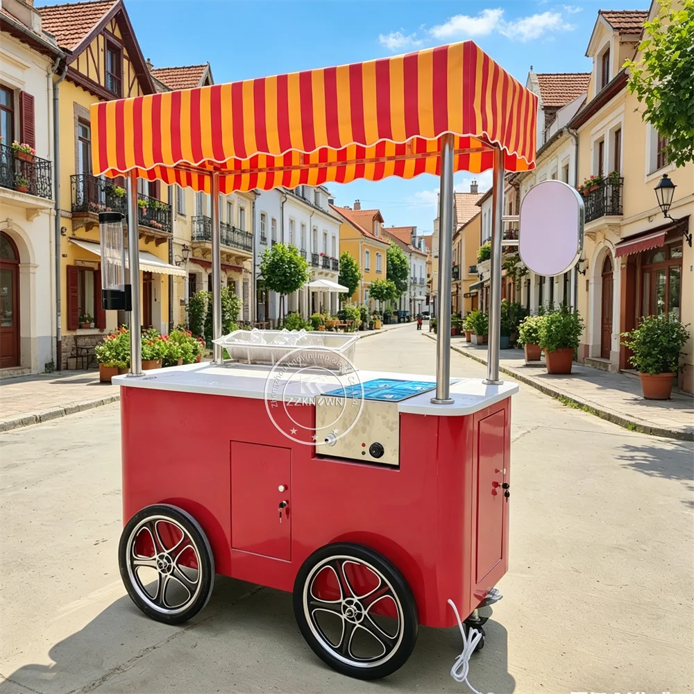 Chariot de nourriture mobile, - Logo Food Snack avis et prix