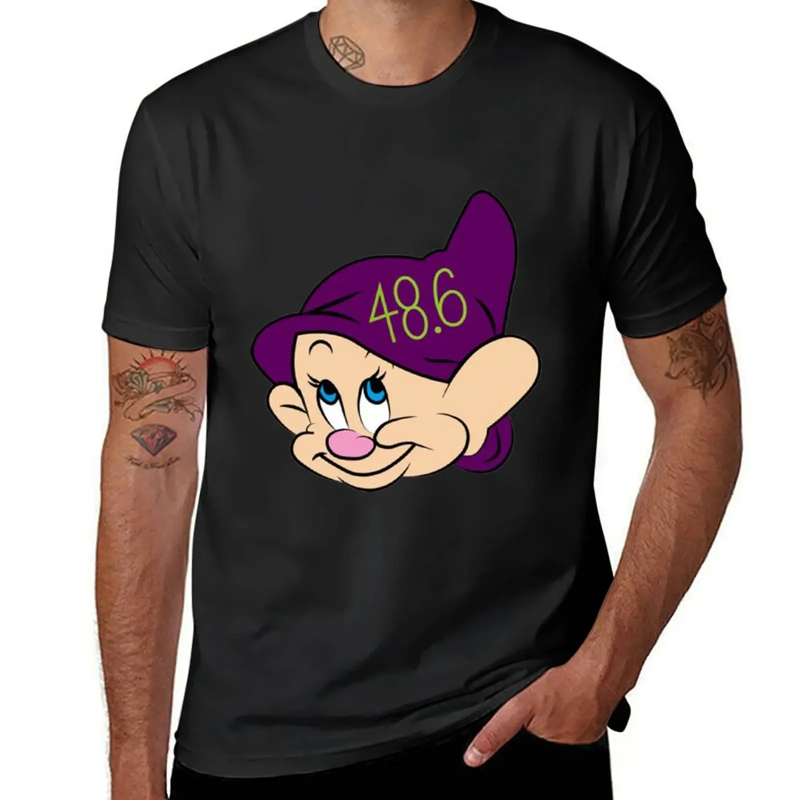 dopey T-Shirt tops designer shirts vintage cute tops mens t shirts top quality