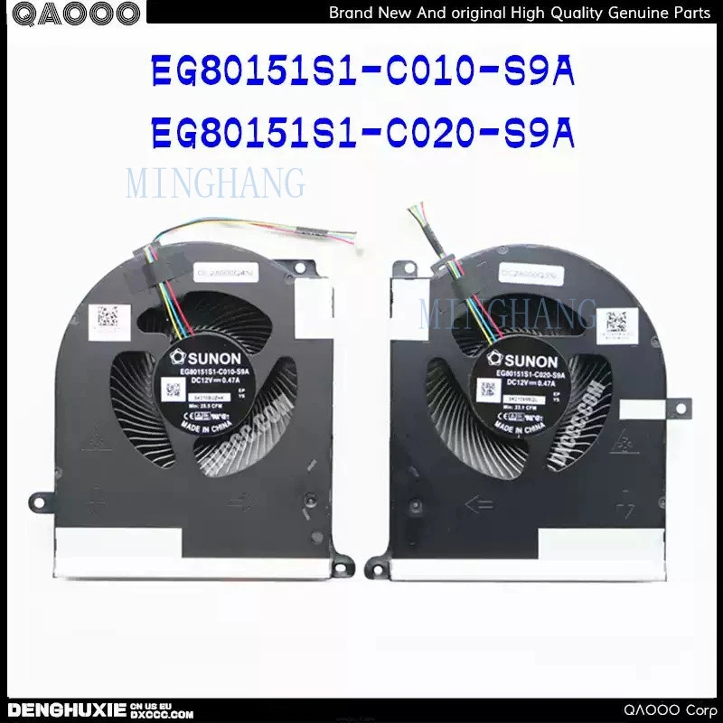 

Новый вентилятор охлаждения ЦП и ГП для Dell Alienware Area-51m R2 TW5Y8 TPV77 для RTX 2080
