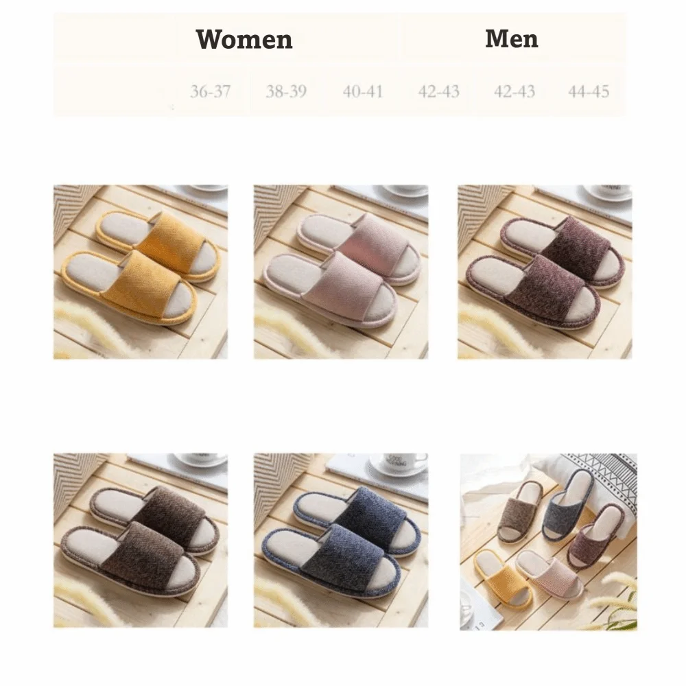 شباشب محمولة من الكتان على شكل دب غير قابلة للانزلاق، شباشب منزلية ناعمة ومتينة وقابلة للتنفس، أحذية منزلية داخلية #6