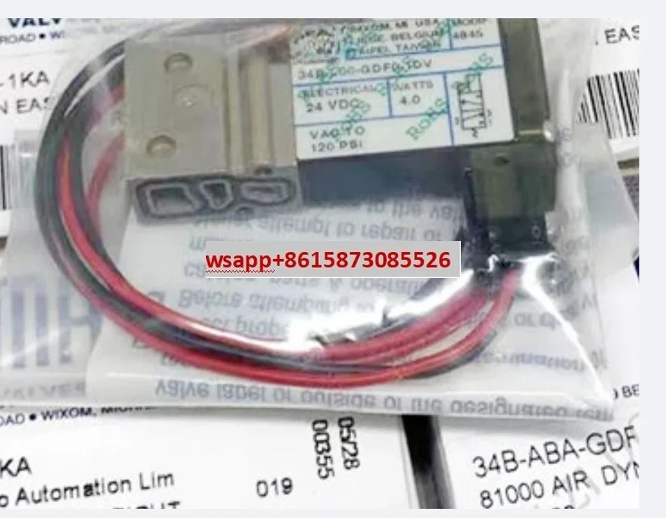 

Original American high-frequency solenoid valve 34B/34C-N00/L00-GDF0/GDFA-1KT/1DV/1KJ