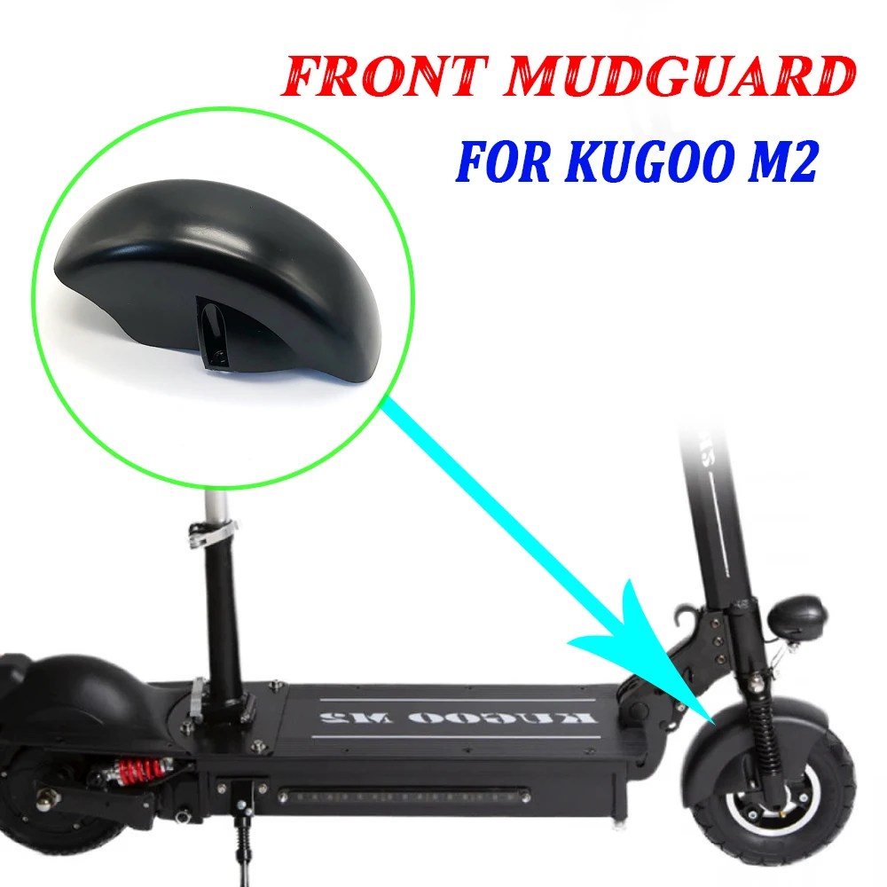 New For Kugoo M2 Electric Scooter Splash Proof Water Mudguard Front Fender Front Mudguard Electric Skateboard Spare Parts