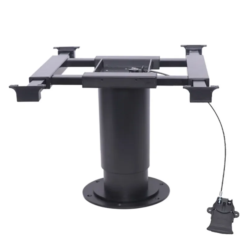 RV table legs RV high and low trailer pneumatic bed adjustment four left and right desktop table rack can be rotated and