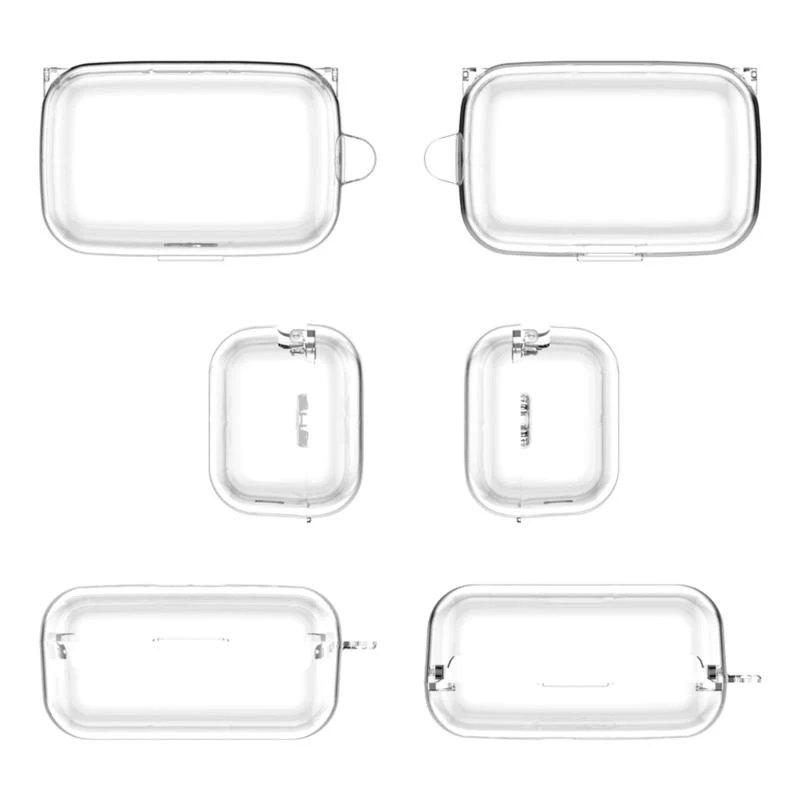 83CE Earbud Guard Clear Clear Earbud Protector PC Case untuk Nirkabel True 4/3