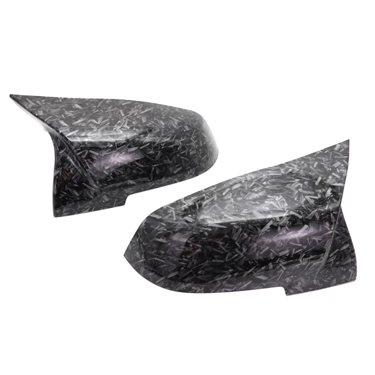 Car Forged Carbon Pattern Side Wing Mirror Cover for-BMW F20 F21 F22 F23 F87 M2 F30 F31 F34 F32 F33 F36